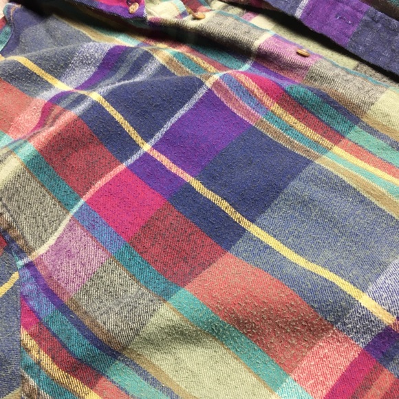 Boston Traders plaid button up. Great plaid colors! Nice heavy fabric. Mens 2X - Picture 2 of 7